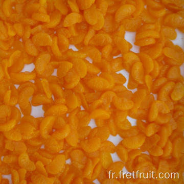 Oranges en conserve de haute qualité